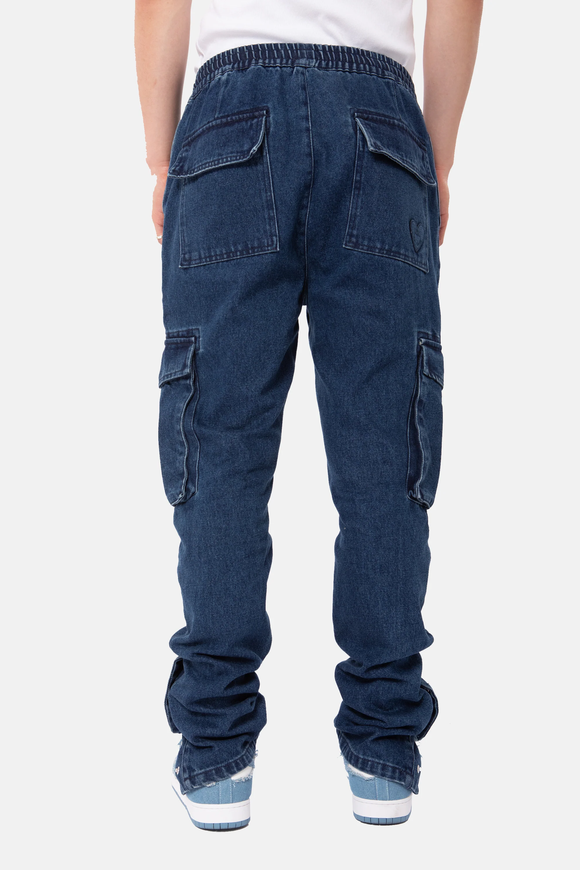 Suede Denim Bleu Foncé - Image 4